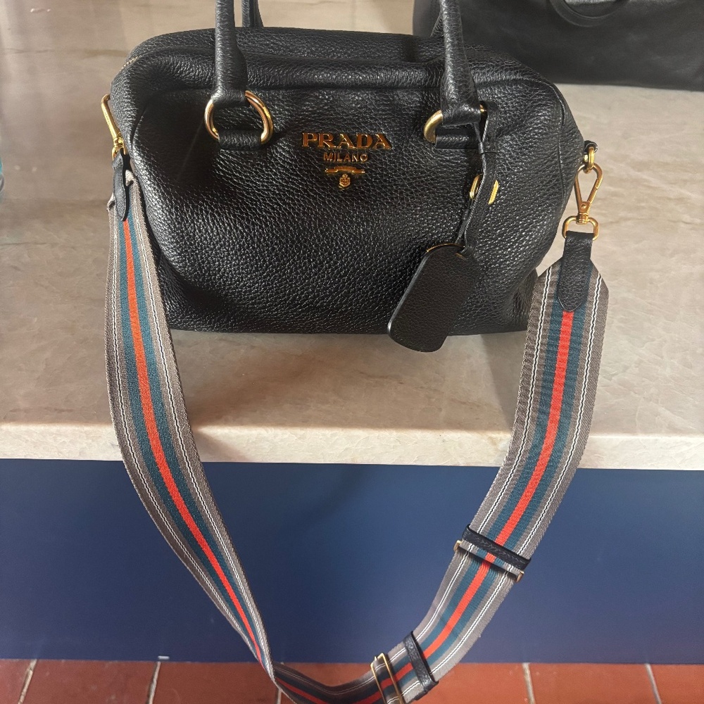 PRADA Bauletto Bag Vitello Daino